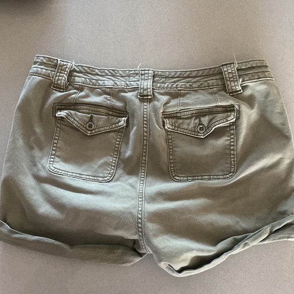 Army Green Torrid Shorts - Picture 2 of 11